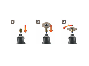 Mandril EZ SpeedClic (SC402) DREMEL