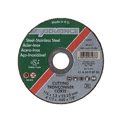 Disco de corte Aço/Aço Inox 115 x 1,2 mm ADVANCE (PFERD)