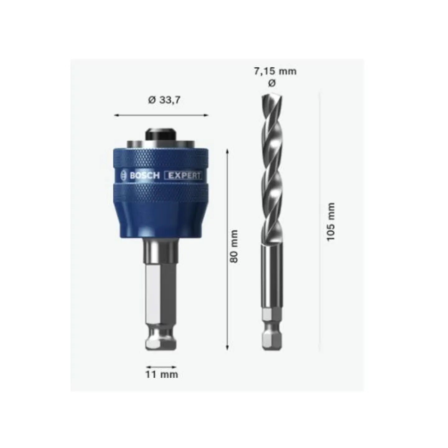 Adaptador EXPERT Power Change Plus BOSCH 7