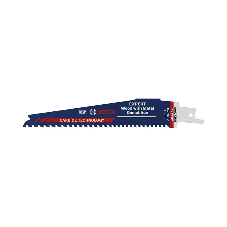 Laminas de Serra Sabre EXPERT Wood with Metal Demolition S 967 BOSCH 1