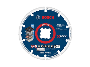 Disco de corte X-LOCK 125mm EXPERT Diamond Metal Wheel BOSCH