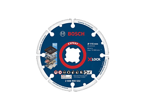 Disco de corte X-LOCK 115mm EXPERT Diamond Metal Wheel BOSCH
