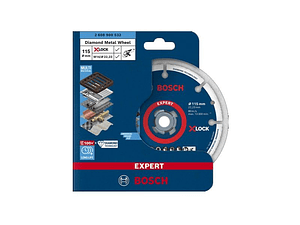 Disco de corte X-LOCK 115mm EXPERT Diamond Metal Wheel BOSCH