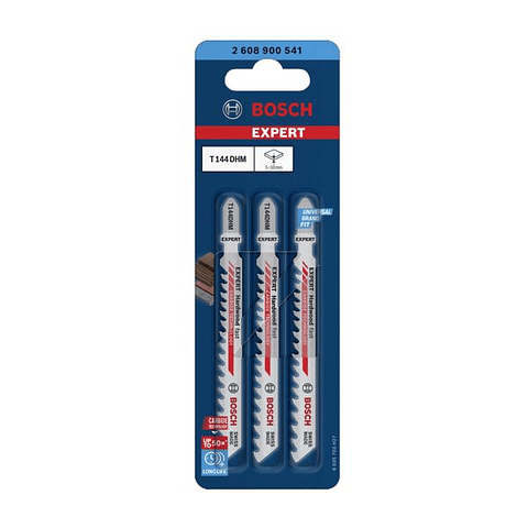 Laminas Tico Tico T144 DHM EXPERT HardWood Fast BOSCH