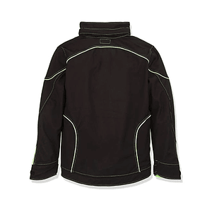 Casaco SoftShell TECKA PRETO LIME COFRA (EXCLUSIVO ONLINE)