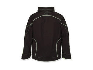 Casaco SoftShell TECKA PRETO LIME COFRA (EXCLUSIVO ONLINE)