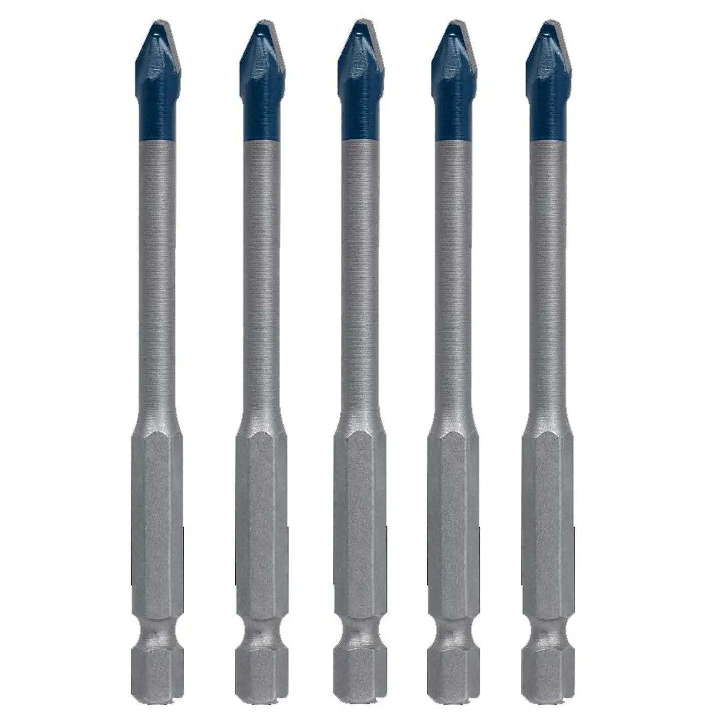 Conjunto 5 Brocas 6mm para Cerâmicos Duros EXPERT HEX-9 HARDCERAMIC BOSCH 1