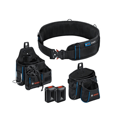 KIT ProCLICK 93: Cinto 93, Bolsa GWT 2 + Bolsa GWT4 + 2 Proclick Holders BOSCH 1