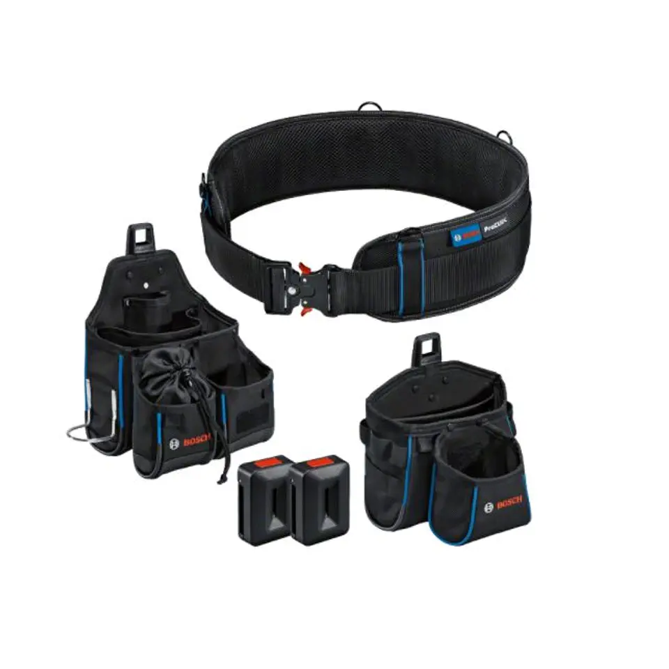 KIT ProCLICK 93: Cinto 93, Bolsa GWT 2 + Bolsa GWT4 + 2 Proclick Holders BOSCH 1