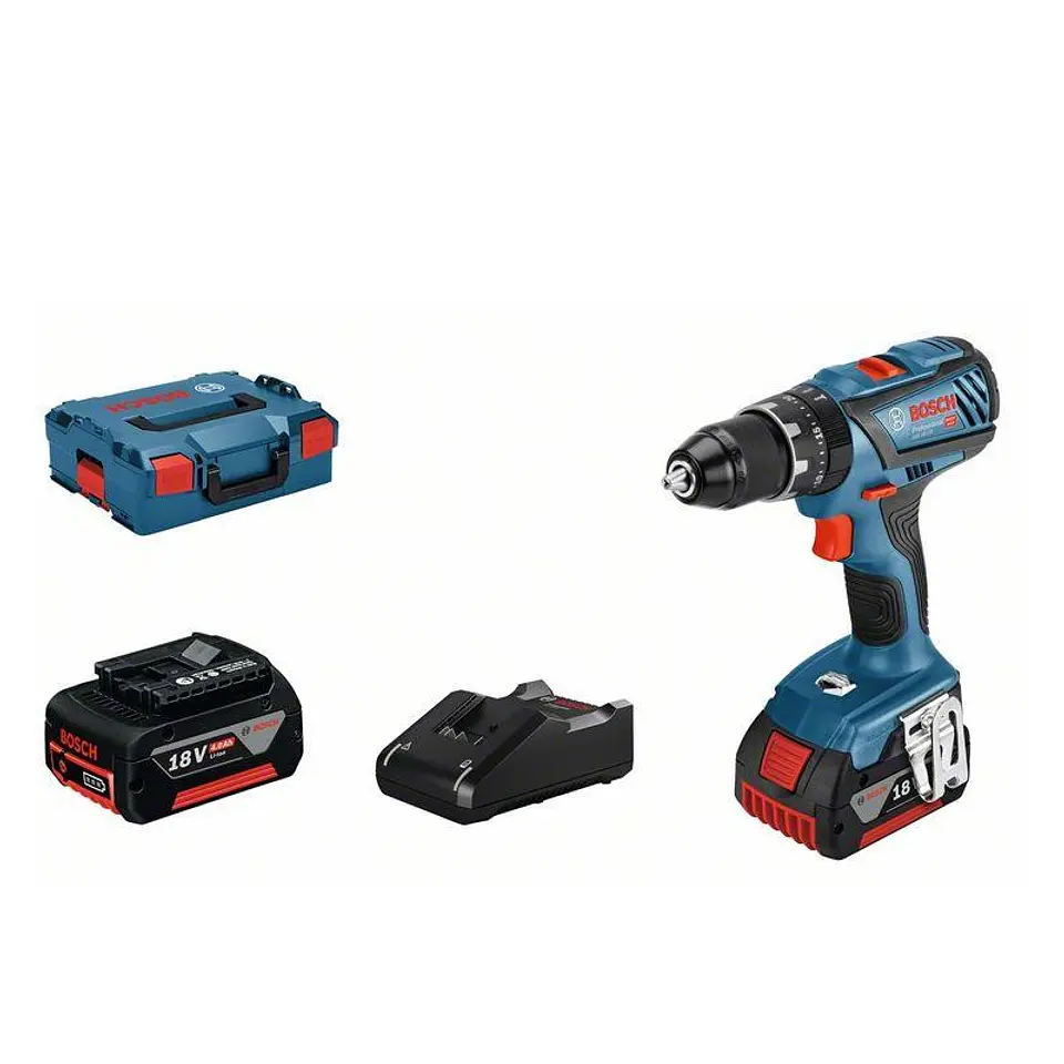 Aparafusadora/Berbequim com percussão sem fio GSB 18V-28 BOSCH 1