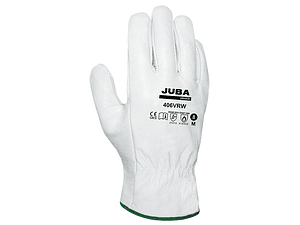 Luva tipo chefe de pele flor 406VRW JUBA