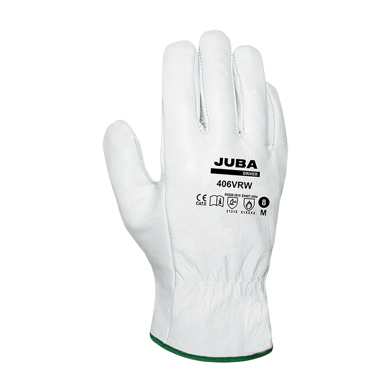 Luva tipo chefe de pele flor 406VRW JUBA 1