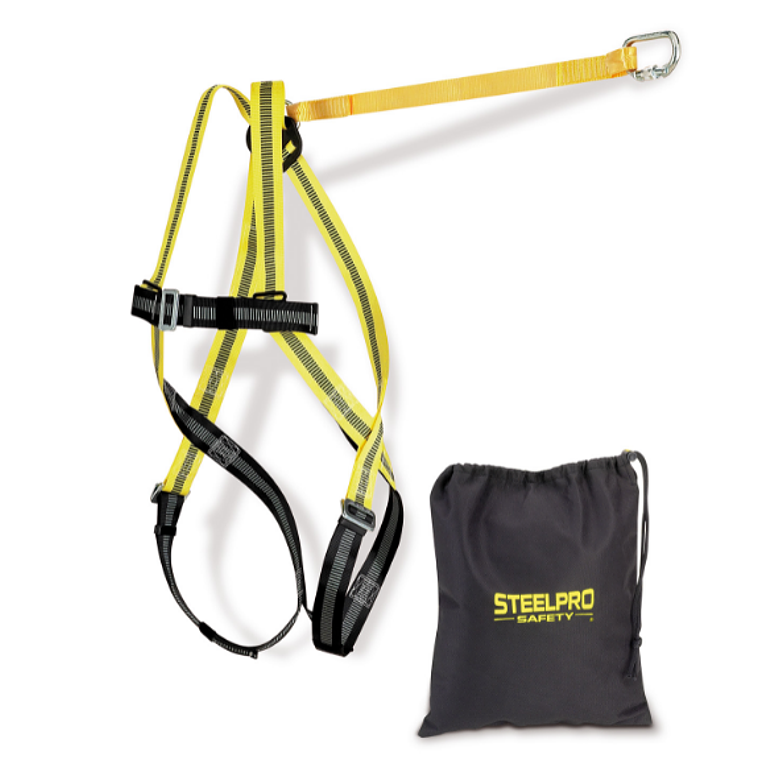 Kit anti queda de  Arnês com Alça 1888-KITE STEELPRO 1