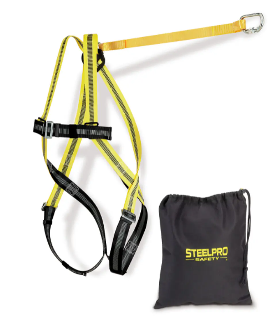 Kit anti queda de  Arnês com Alça 1888-KITE STEELPRO 1