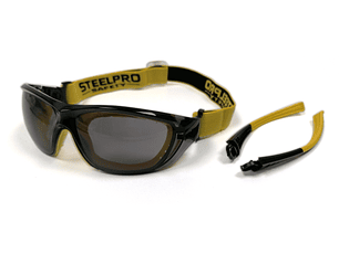 Óculos de Proteção Escuro 2188-GDG DUAL STEELPRO