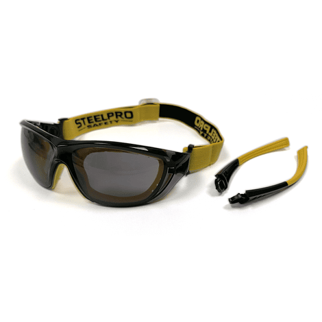 Óculos de Proteção Escuro 2188-GDG DUAL STEELPRO