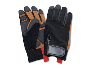 Luva em Pele Sintética e Tecido Spandex 788-SP Tamanho 9 MARCA