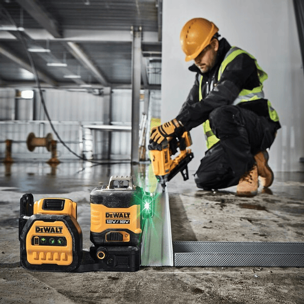 Nível Laser Multilinhas e Multivoltagem XR18/12V 3X360º DCE089D1G18 DEWALT 6