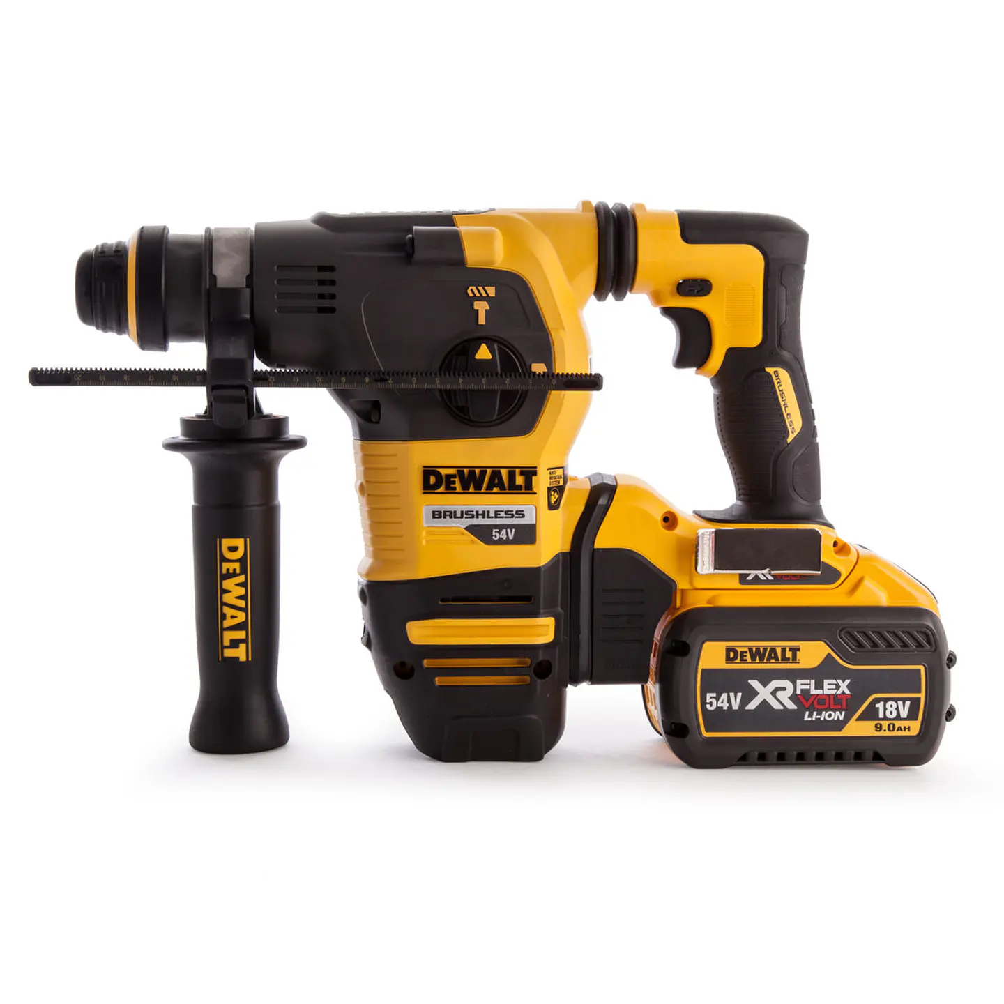 Martelo Perfurador Sds-Plus FlexVolt 54V DCH333X2 DEWALT 2