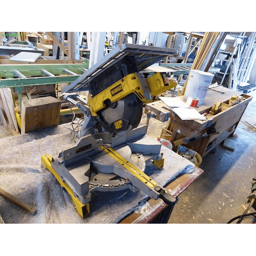 Serra de Esquadria com Mesa Superior Telescópica D27112 + Bancada DE7023 DEWALT 4