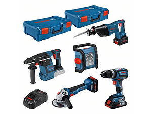 Kit 5 Ferramentas Sem Fio 18V + 3 Baterias Procore18V BOSCH