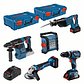 Kit 5 Ferramentas Sem Fio 18V + 3 Baterias Procore18V BOSCH - Miniatura 2