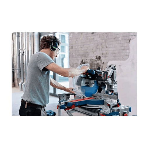 Serra de cortes transversais e de meia esquadria sem fio BITURBO GCM18V-305 GDC BOSCH 3