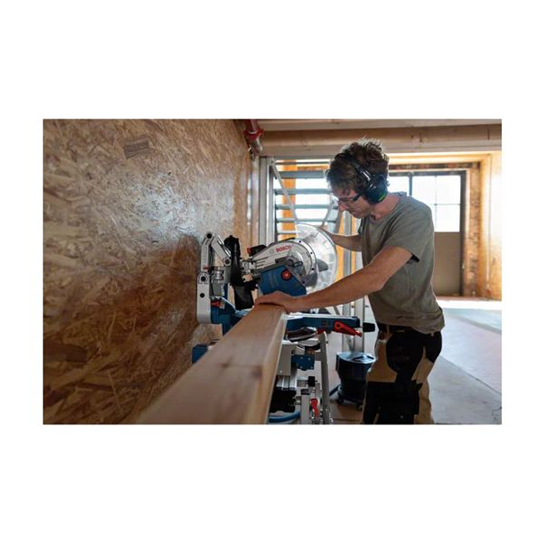 Serra de cortes transversais e de meia esquadria sem fio BITURBO GCM18V-305 GDC BOSCH 5