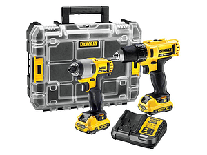 Kit XR12V Aparafusadora + Aparafusadora Impacto DCK211D2T DEWALT