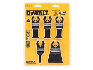 Conjunto de 5 lâminas de serra para multi-ferramenta DT20732 DEWALT