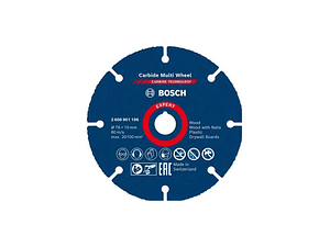 Disco corte 76mm para madeira/multimaterial EXPERT Carbide Multi Wheel Bosch
