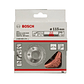 Mó de carboneto 115mm para rebarbadoras pequenas BOSCH - Thumbnail 3