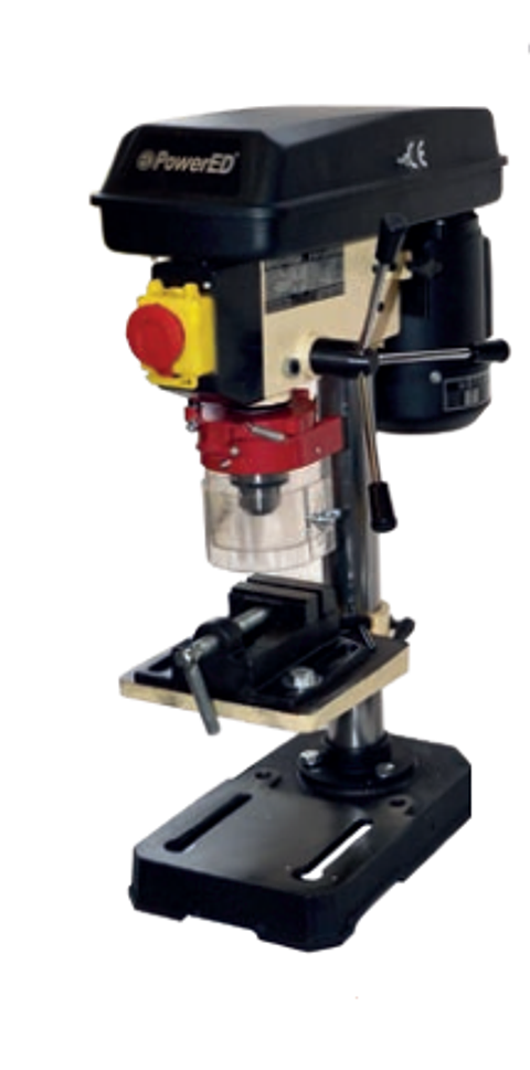 Engenho de Furar de Correias Coluna Baixa 220V PDP20013S POWERED (EXCLUSIVO ONLINE)