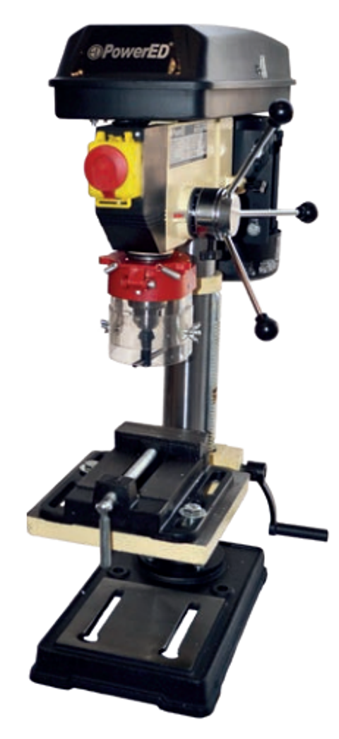 Engenho de Furar de Correias Coluna Baixa 220V PDP25013S POWERED 