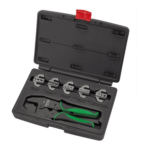 Kit Alicate Cravar Terminais Isolados e Não Isolados GAAI0605 TOPTUL