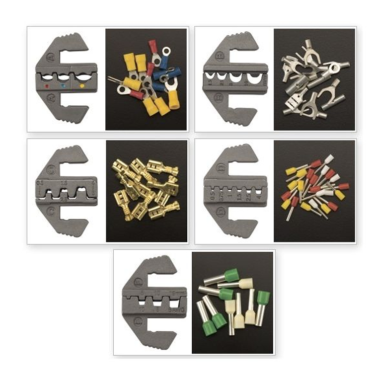 Kit Alicate Cravar Terminais Isolados e Não Isolados GAAI0605 TOPTUL 3