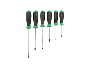 Jogo de Chaves para Parafusos de Fenda e Phillips TOPTUL (6 PCS)