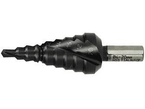 Broca Escalonada HSS-TiAIN  Ø 4-20mm 780102 HIKOKI (Ex. HITACHI)