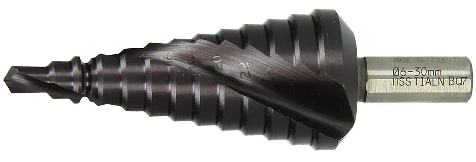 Broca Escalonada HSS-TiAIN  Ø 6-30mm 780103 HIKOKI (Ex. HITACHI)  1