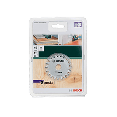 Disco de Serra Circular 65mm MultiMaterial BOSCH