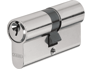 Cilindro de Porta Yale 30x30 Níquel Mate E45 ABUS