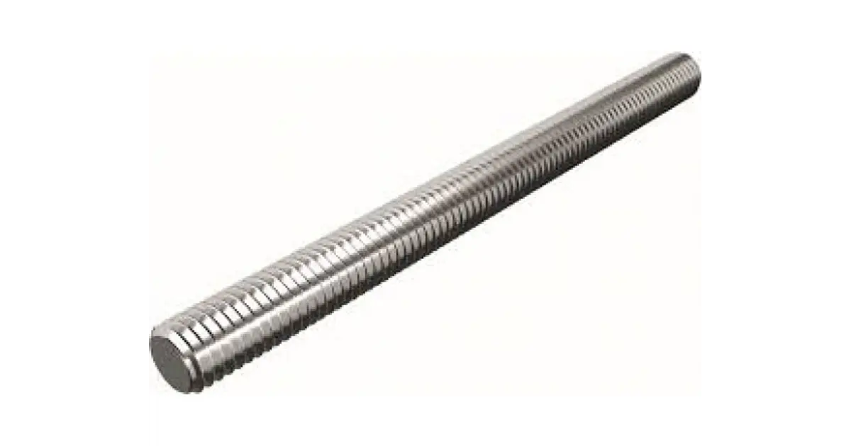 Varão Roscado com 1.0 MT DIN975 - Aço Inox AISI 304- A2 JJP