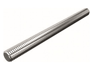 Varão Roscado com 1.0 MT DIN975 -  Aço Inox AISI 304- A2 JJP  