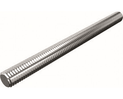Varão Roscado com 1.0 MT DIN975 -  Aço Inox AISI 304- A2 JJP  