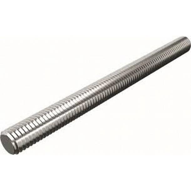 Varão Roscado com 1.0 MT DIN975 - Aço Inox AISI 304- A2 JJP