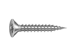 200 un. Parafuso Madeira e Aglomerado Aço Inox A2 C/Chata PZ JJP 