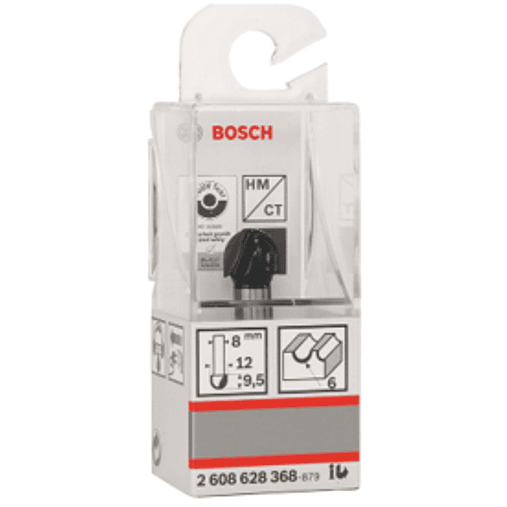 Fresa para Madeira HM/TC Encabadouro de 8mm 2608628368 BOSCH 2