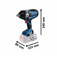 Aparafusadora de impacto 3/4'' GDS 18V-1050 HC BOSCH