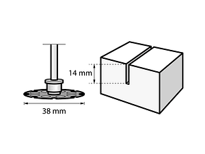 Disco de Corte para Madeira EZ SpeedClic SC544 DREMEL