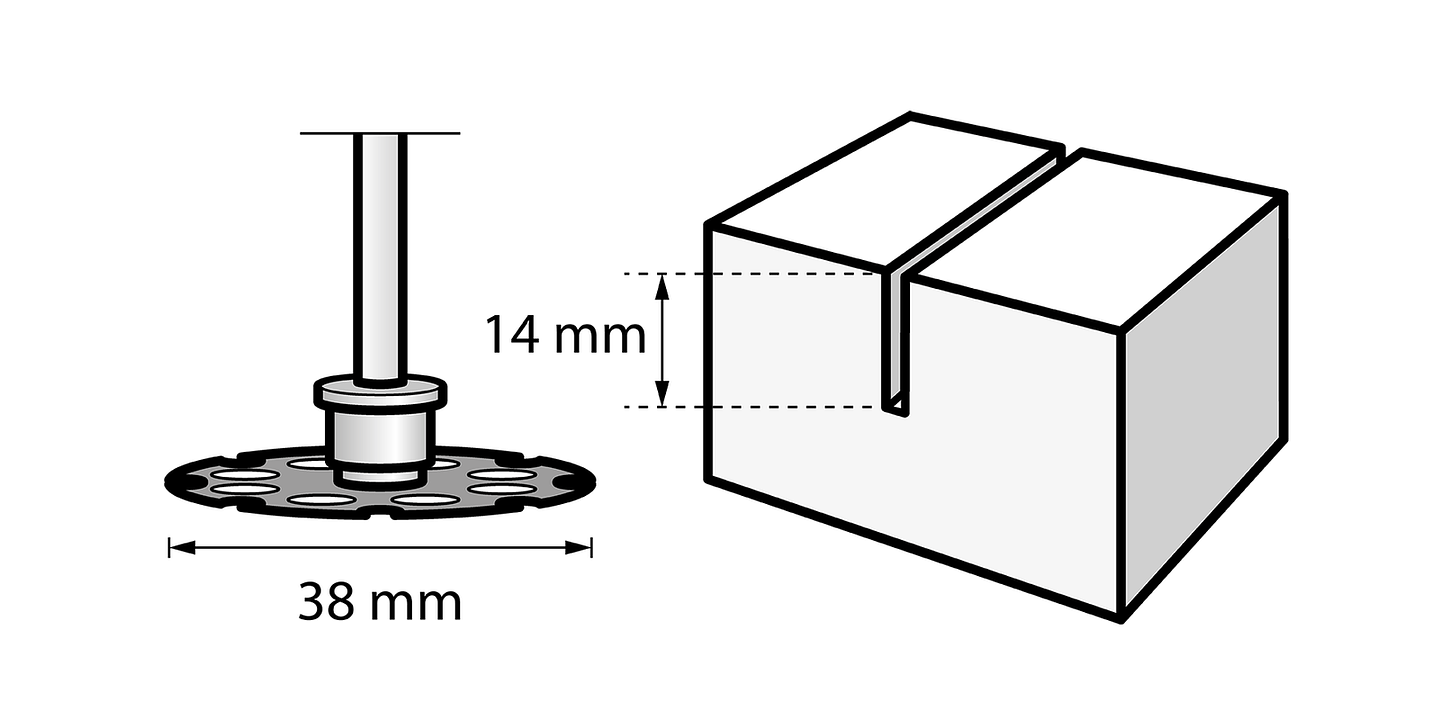 Disco de Corte para Madeira EZ SpeedClic SC544 DREMEL 2
